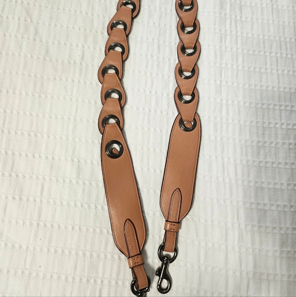 Coach link chain strap